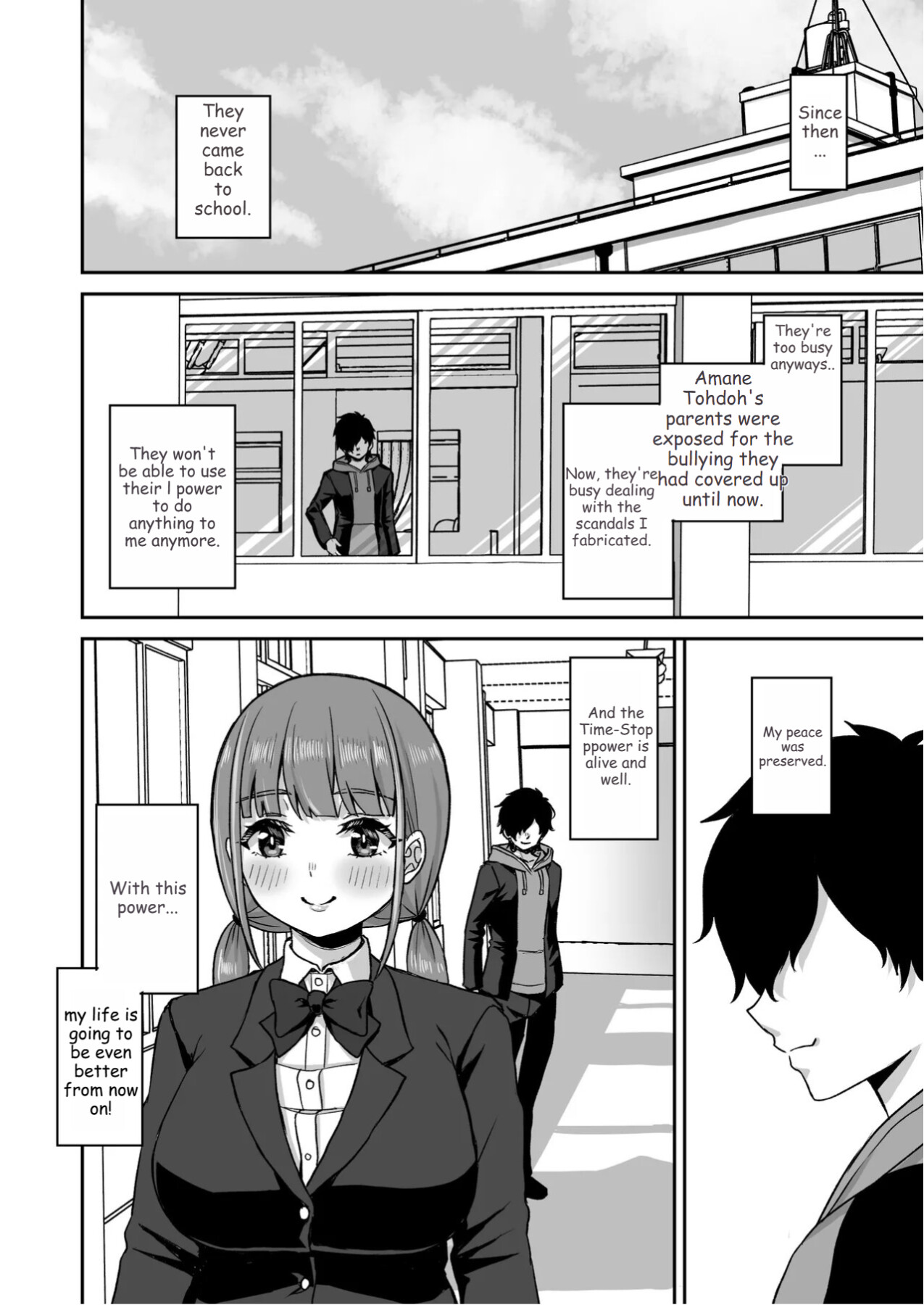 Hentai Manga Comic-After Gaining the Power to Stop Time, I Took Revenge on All of Them-Read-77
